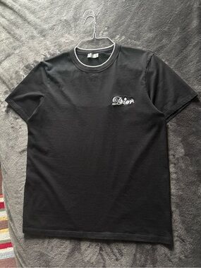Dior X Kenny Scharf Embroidered Cards Tee